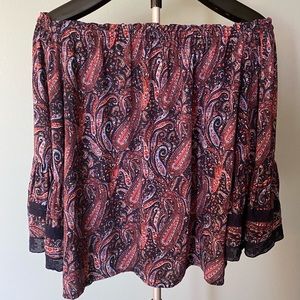 Solitaire Bell Sleeve blouse XL - New without tags